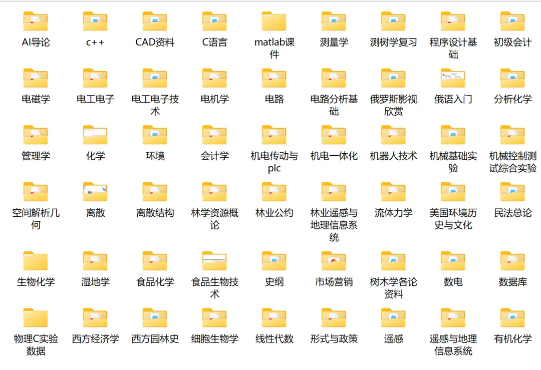重磅首发 | 北京林业大学最全期末真题及复习资料汇总,助你高效备考!-第4张图片-四季读书网 重磅首发 | 北京林业大学最全期末真题及复习资料汇总,助你高效备考!-第4张图片-四季读书网