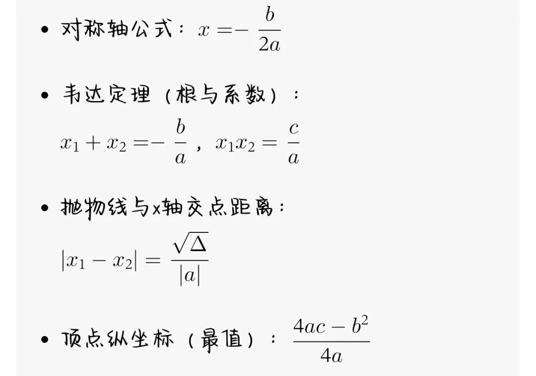 中考数学|选择填空 全套完整版(秒杀公式+几何模型+速算技巧+压轴结论)-第1张图片-四季读书网