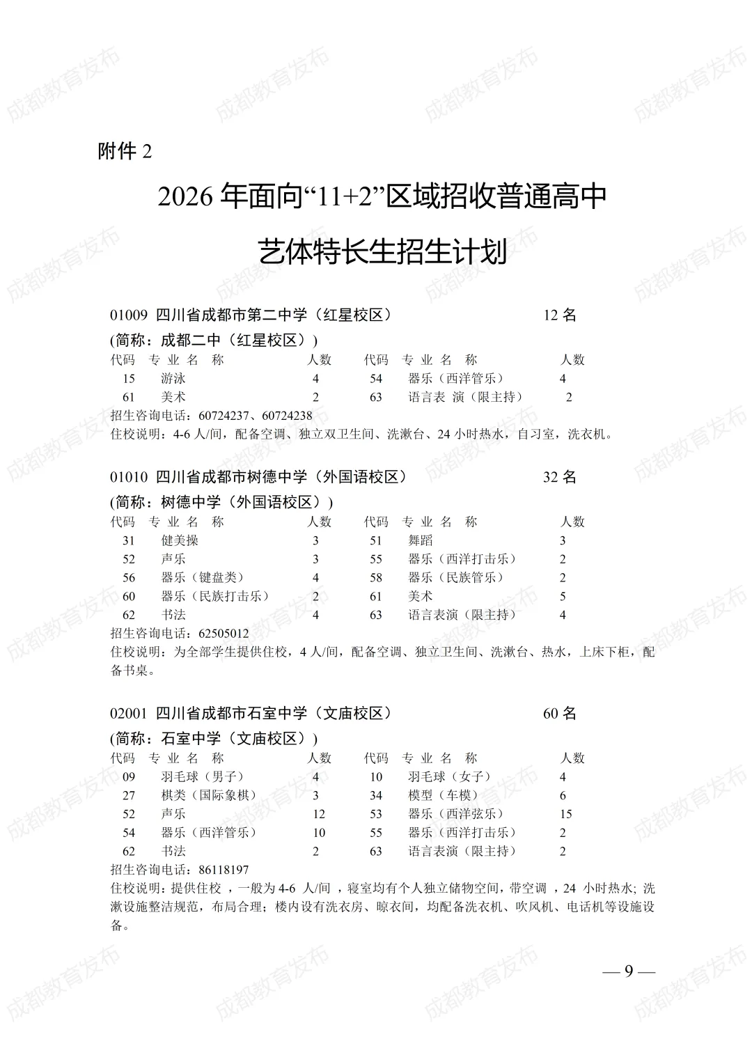 2026成都中考大变!7所高中新增项目班292个名额!场内招生缩水、艺体抵扣名额-第14张图片-四季读书网 2026成都中考大变!7所高中新增项目班292个名额!场内招生缩水、艺体抵扣名额-第14张图片-四季读书网