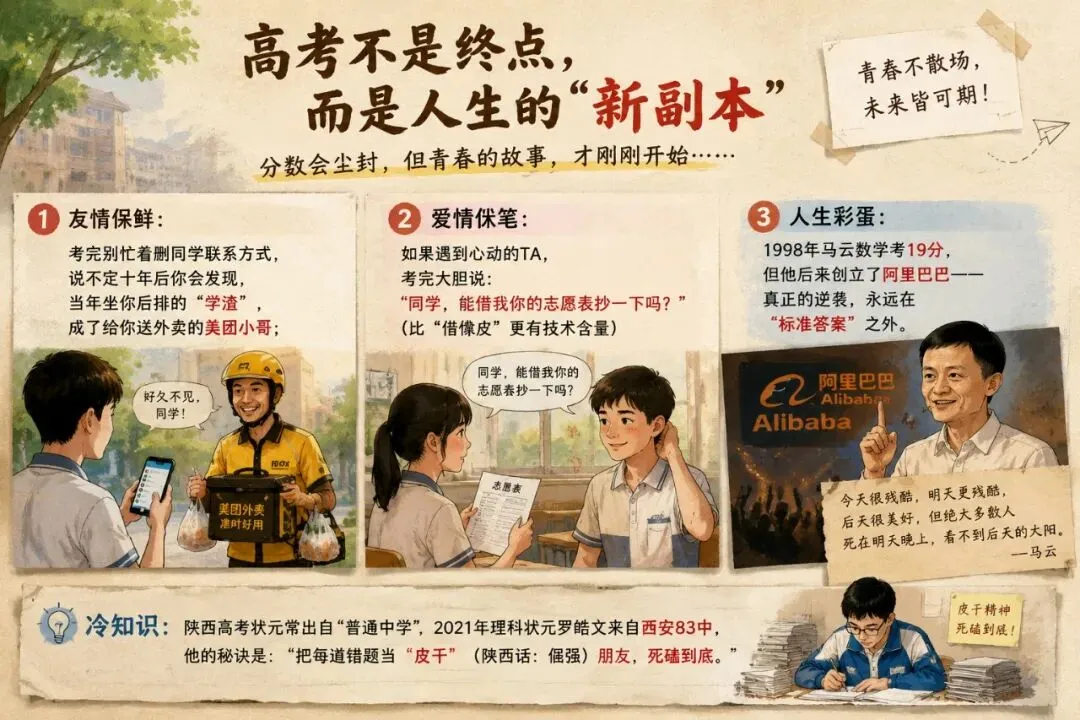 致高考生:笔尖划过的不仅是试卷,更是青春的星辰大海-第4张图片-四季读书网 致高考生:笔尖划过的不仅是试卷,更是青春的星辰大海-第4张图片-四季读书网