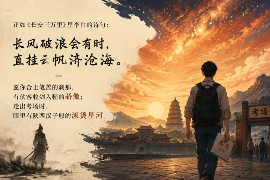 致高考生:笔尖划过的不仅是试卷,更是青春的星辰大海-第5张图片-四季读书网 致高考生:笔尖划过的不仅是试卷,更是青春的星辰大海-第5张图片-四季读书网