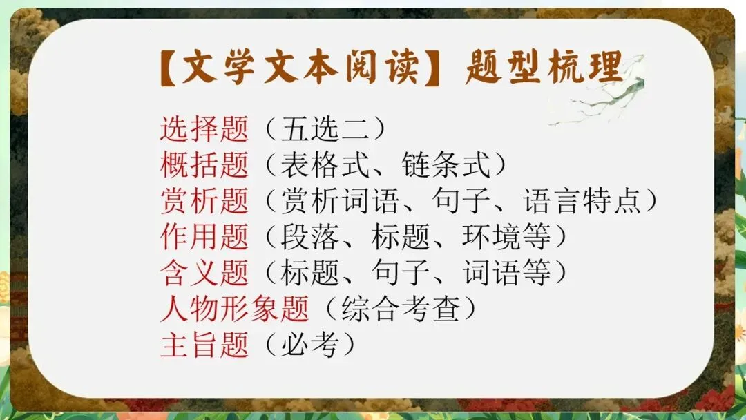 含金量极高的“中考最后一课”课件:从“定风波”到“行路难”,这一份PPT全搞定-第22张图片-四季读书网