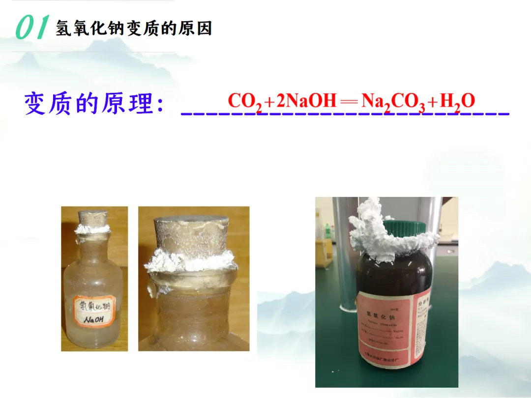 E79 二轮专题复习 决胜中考2026 优质课资源包 初中化学《专题复习---氢氧化钠变质--科学探究》课件PPT+教学设计Word-第4张图片-四季读书网