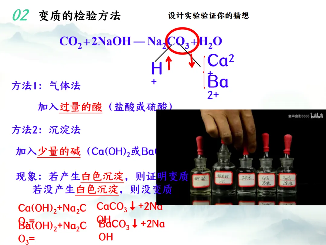 E79 二轮专题复习 决胜中考2026 优质课资源包 初中化学《专题复习---氢氧化钠变质--科学探究》课件PPT+教学设计Word-第8张图片-四季读书网
