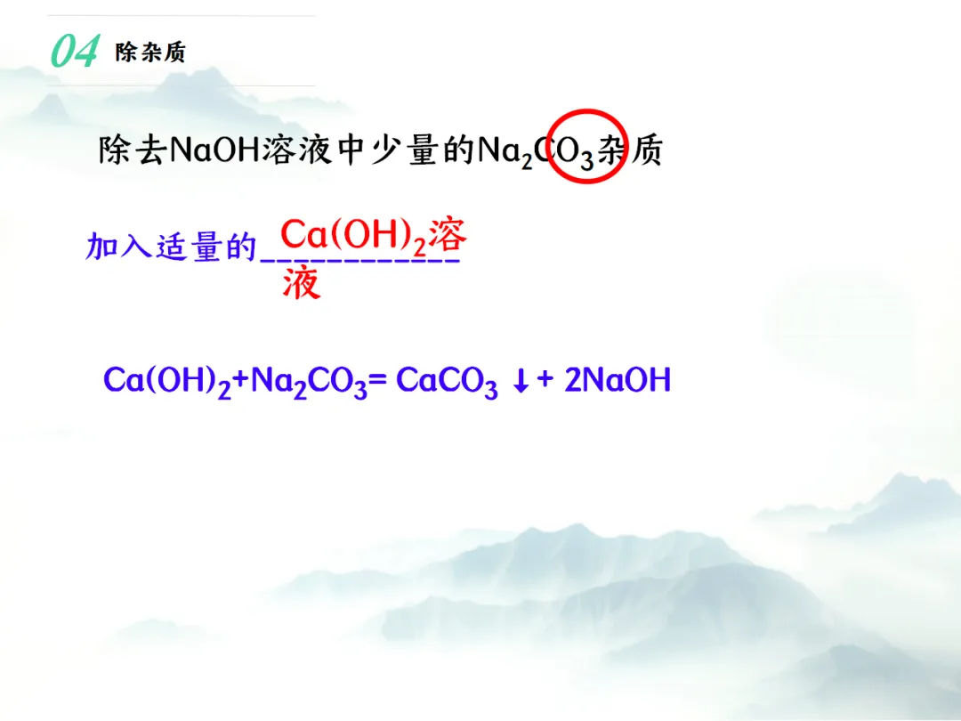 E79 二轮专题复习 决胜中考2026 优质课资源包 初中化学《专题复习---氢氧化钠变质--科学探究》课件PPT+教学设计Word-第15张图片-四季读书网