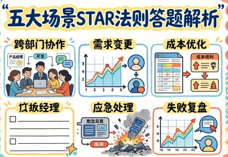 PM面试天花板:5道真题搞定所有复杂项目场景+万能答题模板-第1张图片-四季读书网 PM面试天花板:5道真题搞定所有复杂项目场景+万能答题模板-第1张图片-四季读书网