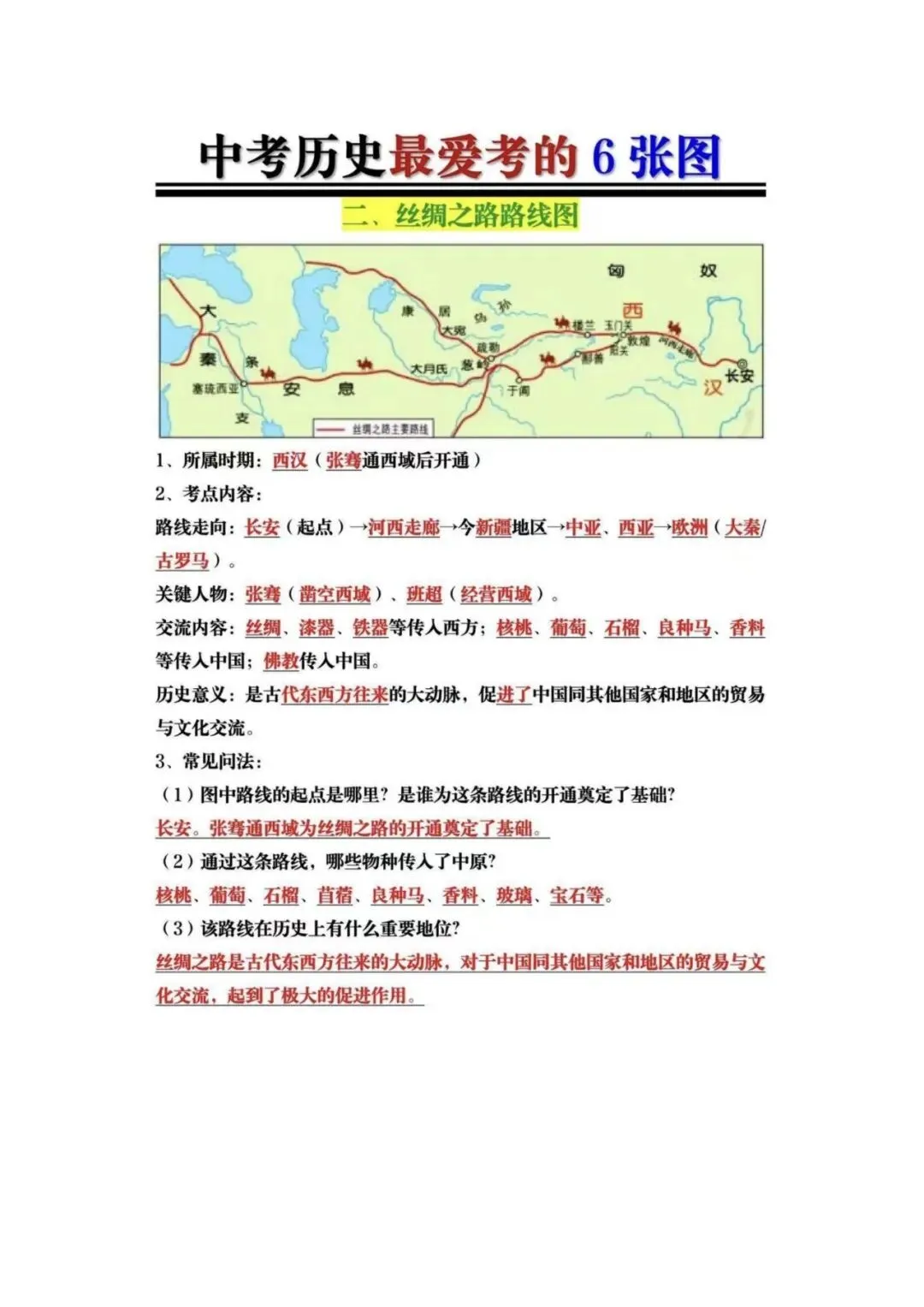 【建议收藏】中考历史最爱考的6张图-第4张图片-四季读书网 【建议收藏】中考历史最爱考的6张图-第4张图片-四季读书网
