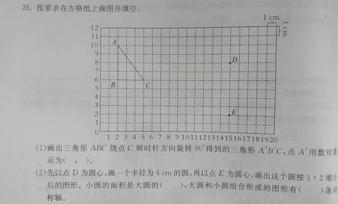 小升初必看|数学近两次模拟考错题集锦-第7张图片-四季读书网 小升初必看|数学近两次模拟考错题集锦-第7张图片-四季读书网