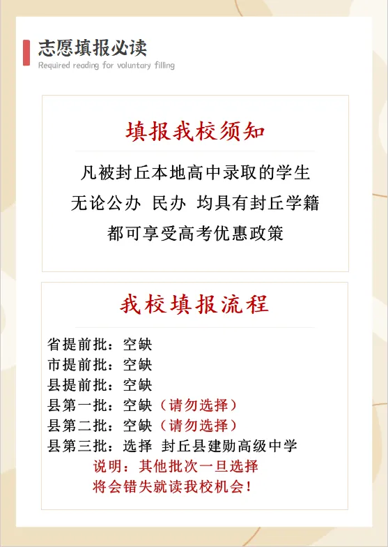 封丘县建勋高级中学中考志愿填报指南!-第8张图片-四季读书网 封丘县建勋高级中学中考志愿填报指南!-第8张图片-四季读书网