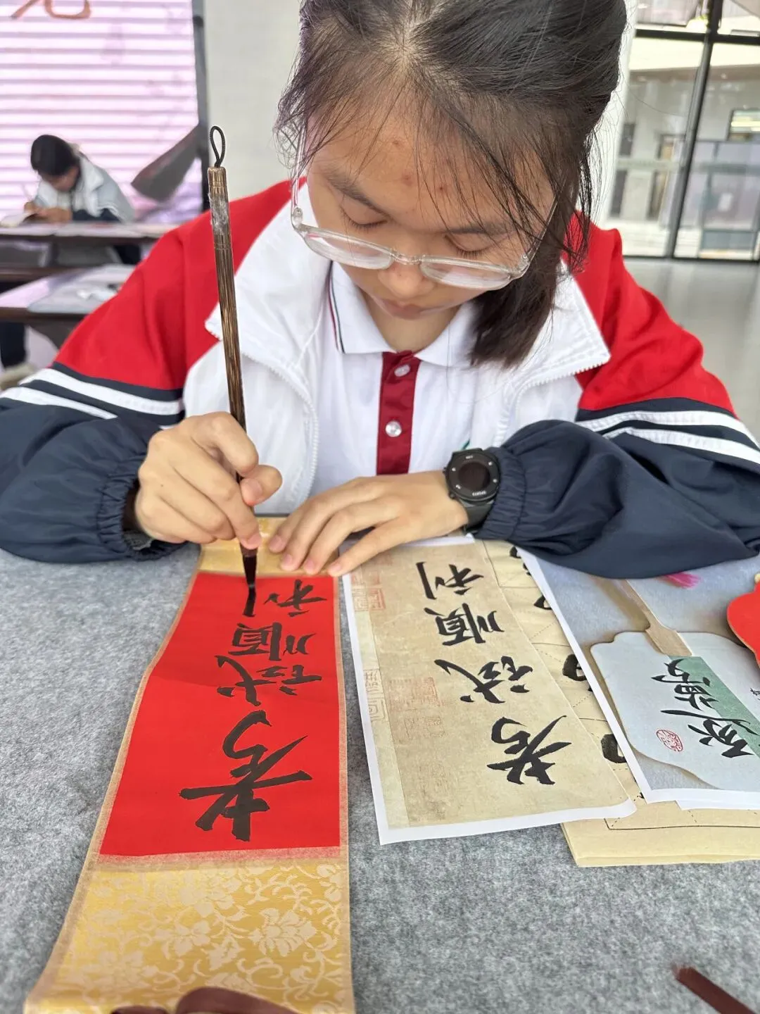 福到中考 笔下有光 || 贺村中学体艺节美术专场-第24张图片-四季读书网 福到中考 笔下有光 || 贺村中学体艺节美术专场-第24张图片-四季读书网