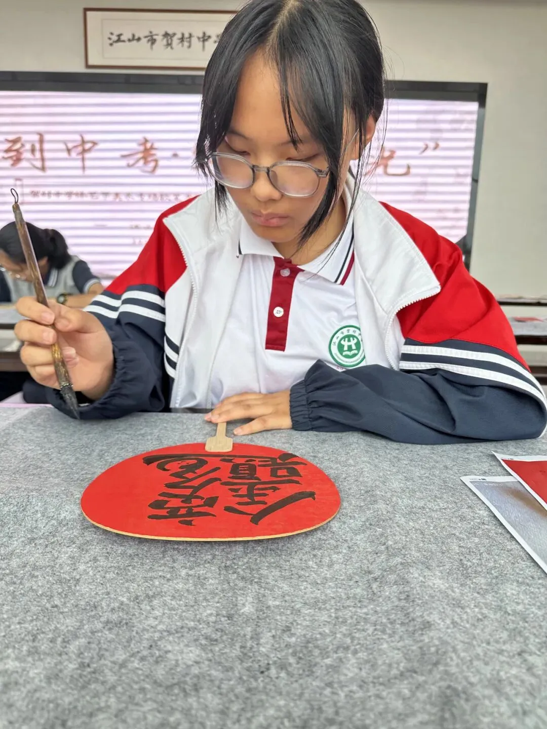 福到中考 笔下有光 || 贺村中学体艺节美术专场-第26张图片-四季读书网 福到中考 笔下有光 || 贺村中学体艺节美术专场-第26张图片-四季读书网