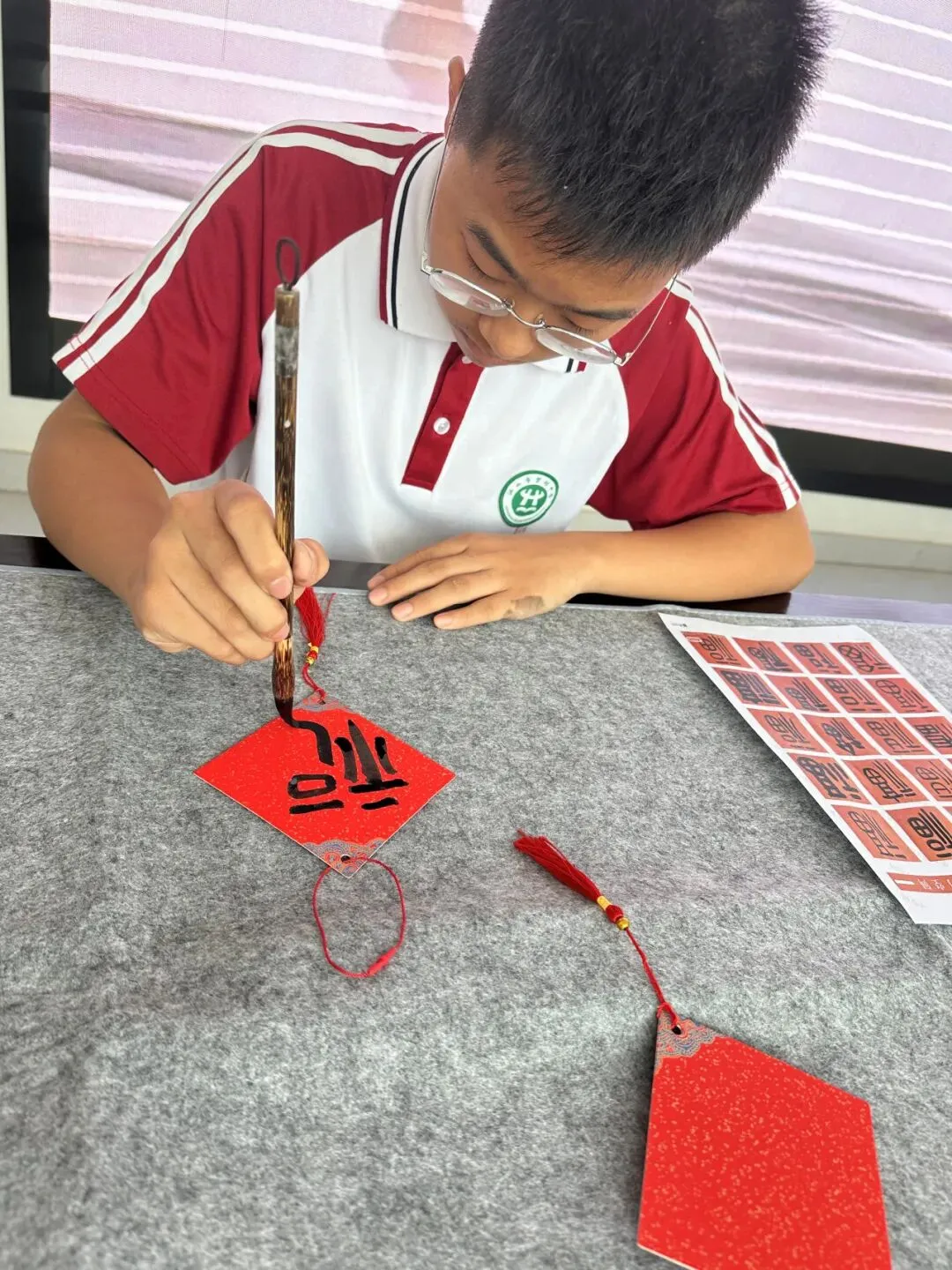 福到中考 笔下有光 || 贺村中学体艺节美术专场-第27张图片-四季读书网 福到中考 笔下有光 || 贺村中学体艺节美术专场-第27张图片-四季读书网