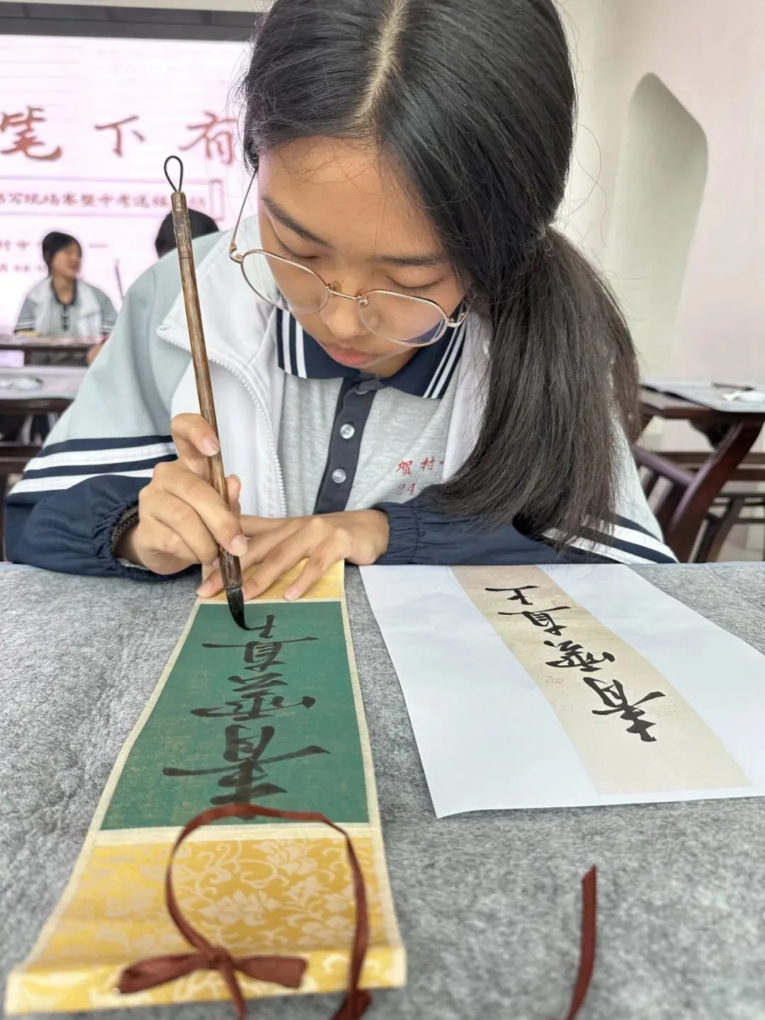福到中考 笔下有光 || 贺村中学体艺节美术专场-第28张图片-四季读书网 福到中考 笔下有光 || 贺村中学体艺节美术专场-第28张图片-四季读书网
