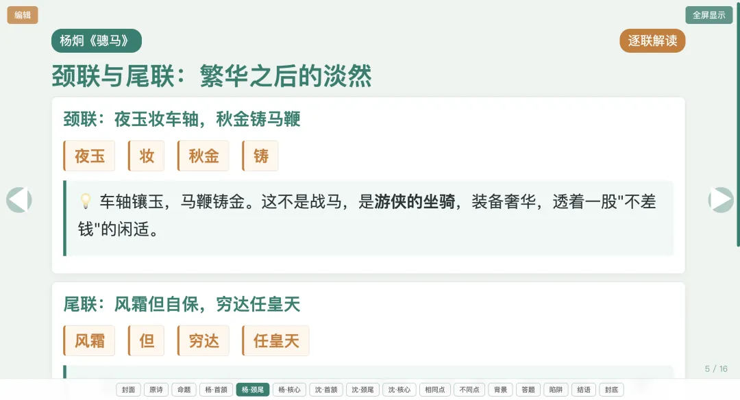 【周二】新高三教师,讲高考古代诗歌真题,就用这个课件(含讲授文档+html课件)-第7张图片-四季读书网 【周二】新高三教师,讲高考古代诗歌真题,就用这个课件(含讲授文档+html课件)-第7张图片-四季读书网