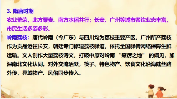 中考历史·专项突破【饮食文化、物产流通与全球贸易】-第6张图片-四季读书网