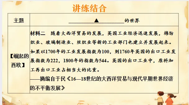 中考历史·专项突破【饮食文化、物产流通与全球贸易】-第27张图片-四季读书网