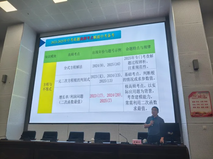 精研中考明方向,聚力冲刺促提质——2026年博罗县数学中考备考分析会暨名师送教送培活动在博罗中学佳兆业学校举行-第25张图片-四季读书网