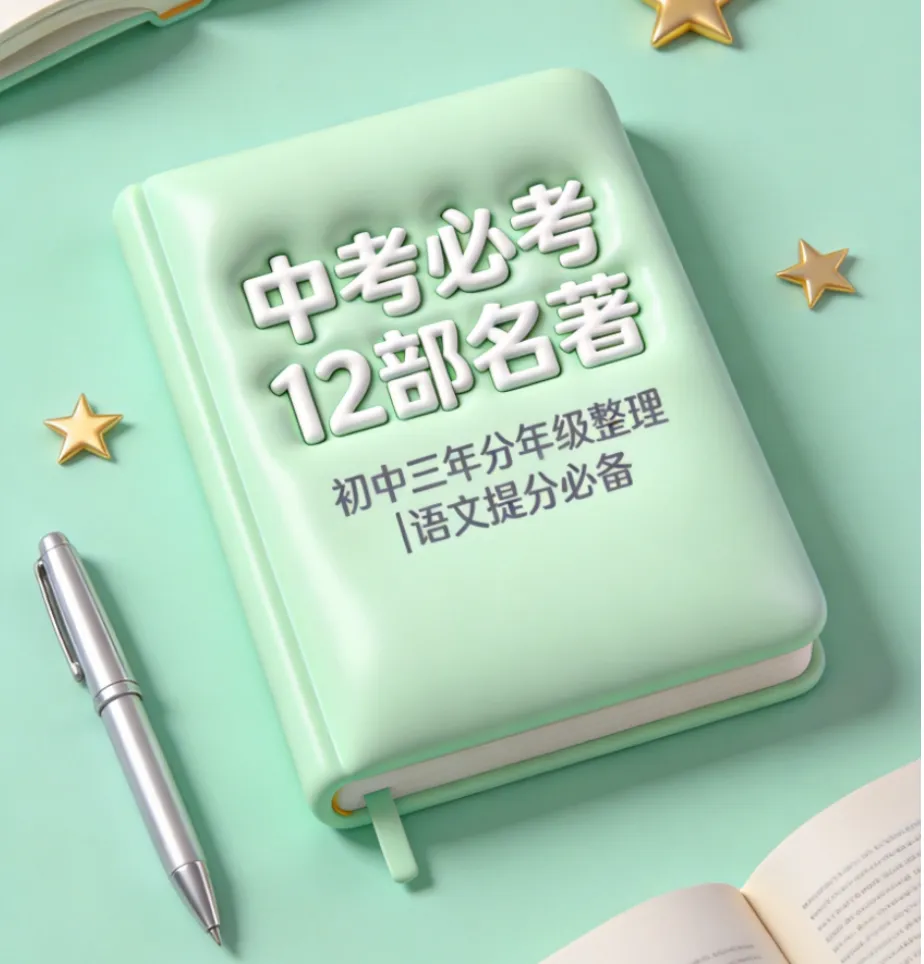收藏给娃用!初中生中考必读书本推荐-第1张图片-四季读书网