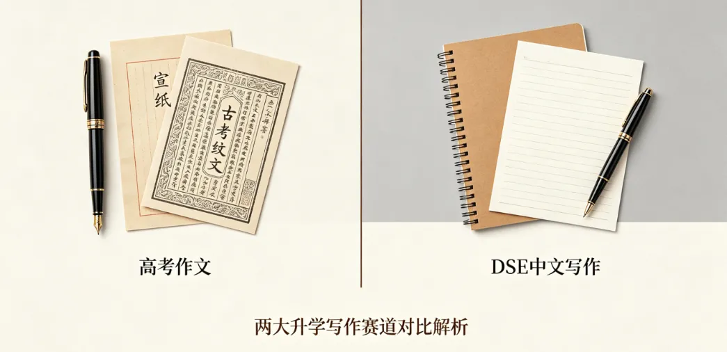 高考作文 vs DSE 中文写作|多地真题 + 评分标准深度拆解,升学怎么选?-第2张图片-四季读书网 高考作文 vs DSE 中文写作|多地真题 + 评分标准深度拆解,升学怎么选?-第2张图片-四季读书网