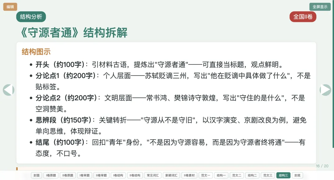 【周一】新高三教师,讲高考作文真题,就用这个课件(含讲授文档+html课件)-第13张图片-四季读书网 【周一】新高三教师,讲高考作文真题,就用这个课件(含讲授文档+html课件)-第13张图片-四季读书网