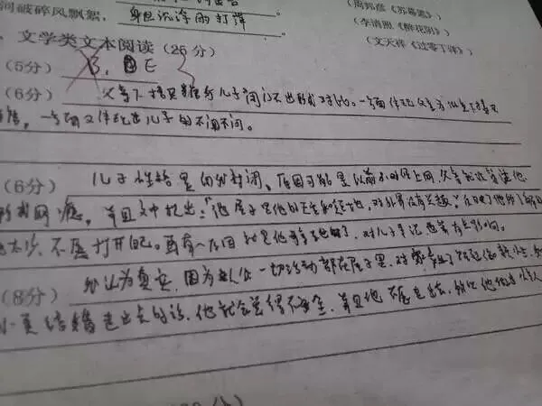 注意!中考电脑阅卷原来是这样!记住可少丢20分!-第18张图片-四季读书网