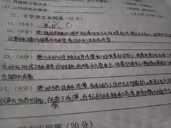 注意!中考电脑阅卷原来是这样!记住可少丢20分!-第24张图片-四季读书网