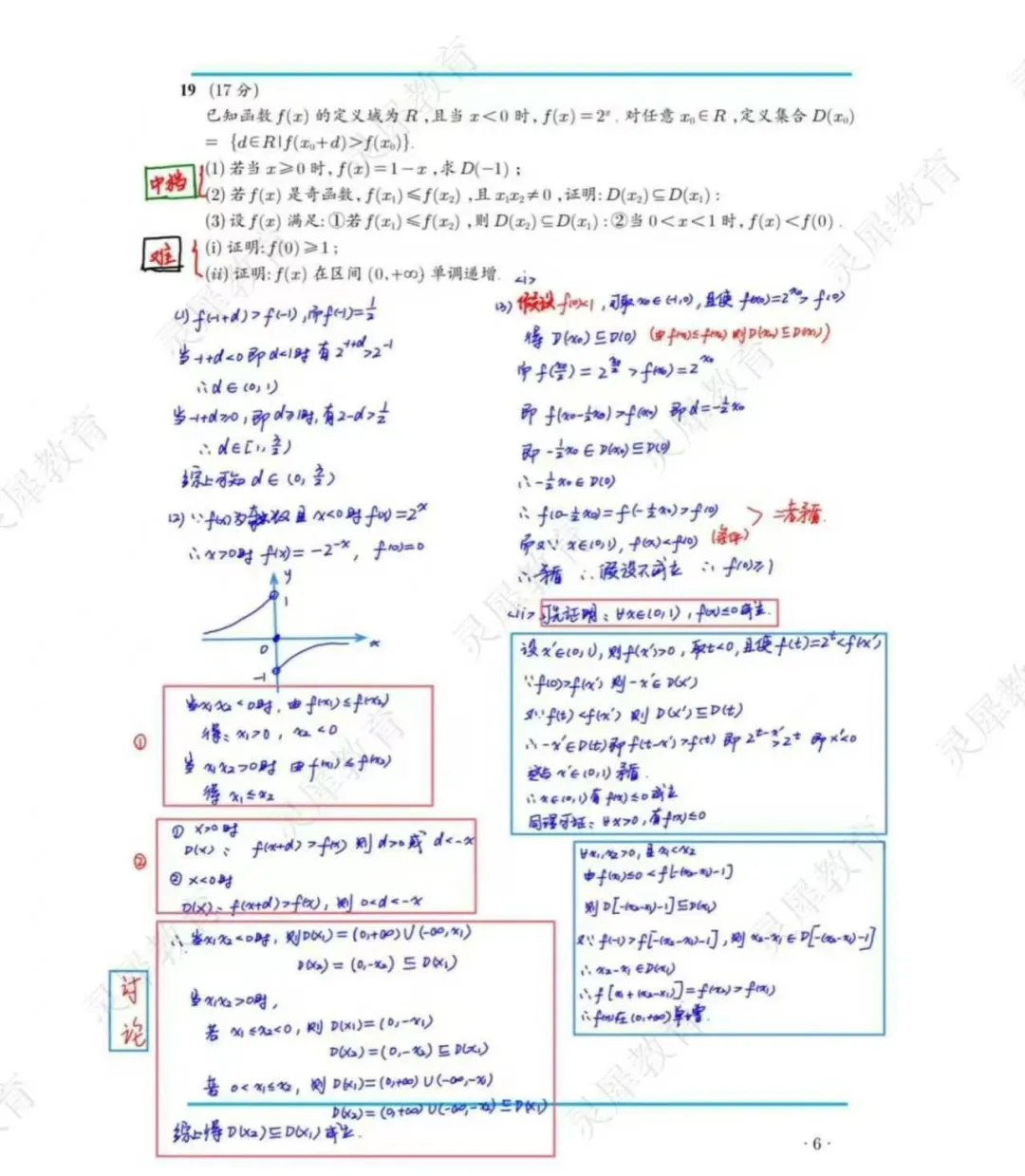 2026高考数学真题 | 灵犀教育手搓答案完整版出炉-第11张图片-四季读书网 2026高考数学真题 | 灵犀教育手搓答案完整版出炉-第11张图片-四季读书网