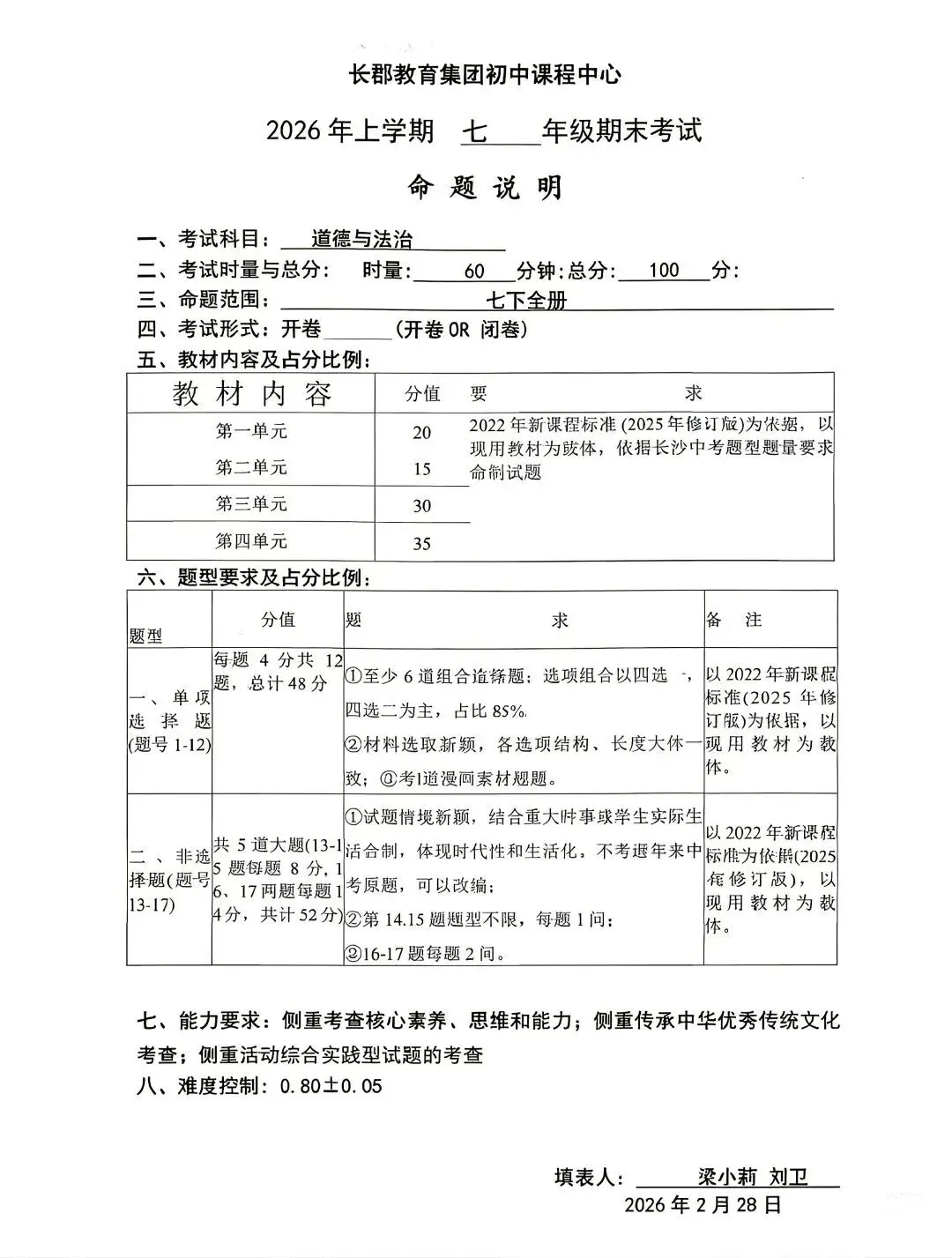 0元领!长沙初一往年期末真题汇总!-第13张图片-四季读书网 0元领!长沙初一往年期末真题汇总!-第13张图片-四季读书网