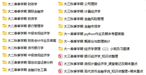 限时领取!贸大春季学期期末真题+复习攻略(大一至大三全囊括)-第38张图片-四季读书网
