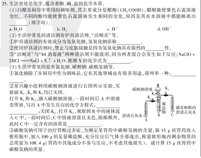【猜押专题】2026河南中考化学猜押专题1-综合应用题-第6张图片-四季读书网 【猜押专题】2026河南中考化学猜押专题1-综合应用题-第6张图片-四季读书网