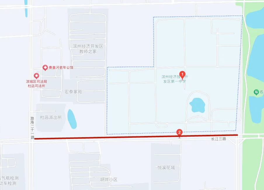 2026年滨州市主城区中考交通管制通告-第8张图片-四季读书网