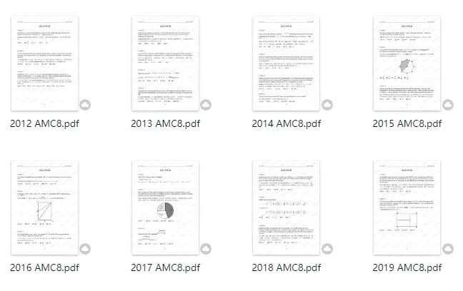 【免费领取】冲奖必看!AMC8历年真题PDF+公式表+精讲视频资料包-第3张图片-四季读书网 【免费领取】冲奖必看!AMC8历年真题PDF+公式表+精讲视频资料包-第3张图片-四季读书网
