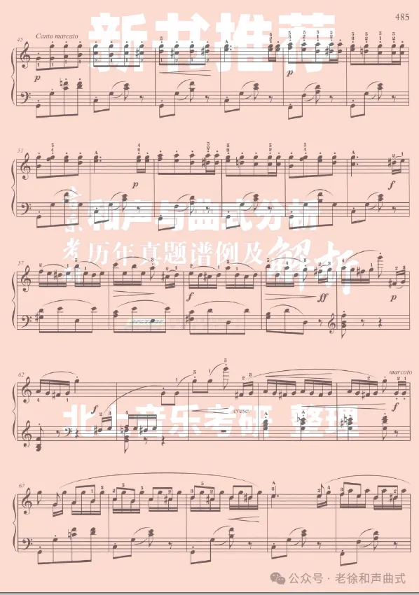 杭州师范大学2025年音乐考研曲式分析真题谱例丨北上音乐考研王垚音乐史整理-第6张图片-四季读书网