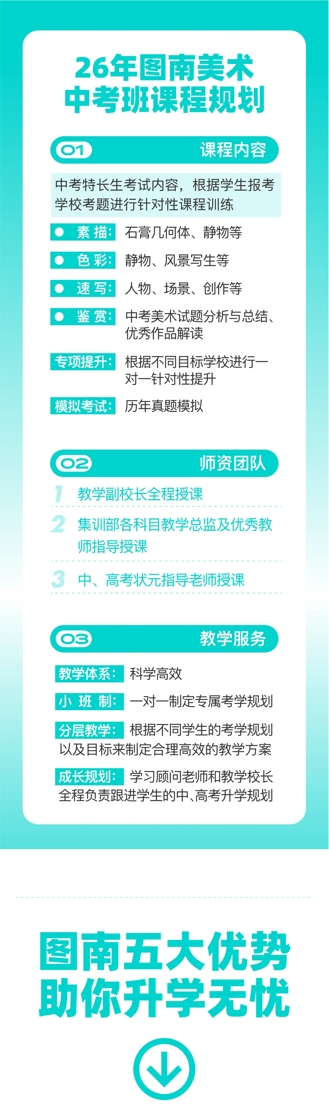 图南画室暑假中考集训班|针对性训练,初升高备考无忧-第5张图片-四季读书网 图南画室暑假中考集训班|针对性训练,初升高备考无忧-第5张图片-四季读书网