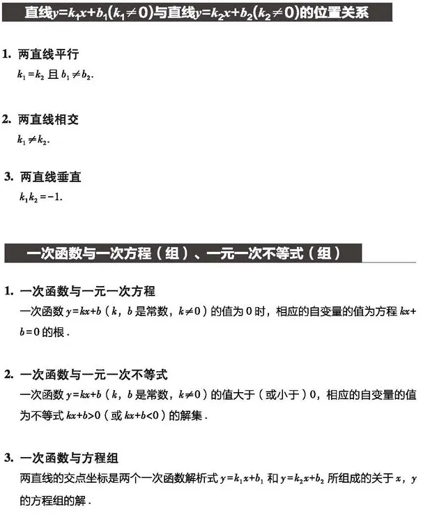 【学习资料】初中段 人教版 数学 中考知识汇总——各单元知识汇总 考点 知识点 答题技巧 冲刺 常考题目 重点知识讲解及考点解析-第33张图片-四季读书网