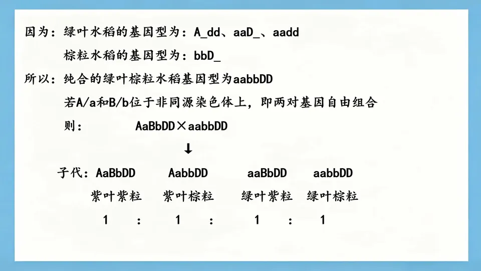慢慢解真题|遗传基本规律(9):基因互作与连锁分析(2025年四川卷)-第6张图片-四季读书网