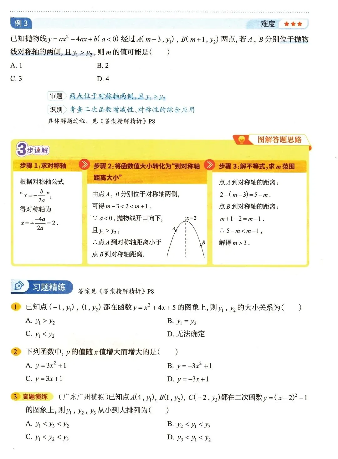 【中考数学】函数部分高频考点及方法精讲解析-第23张图片-四季读书网