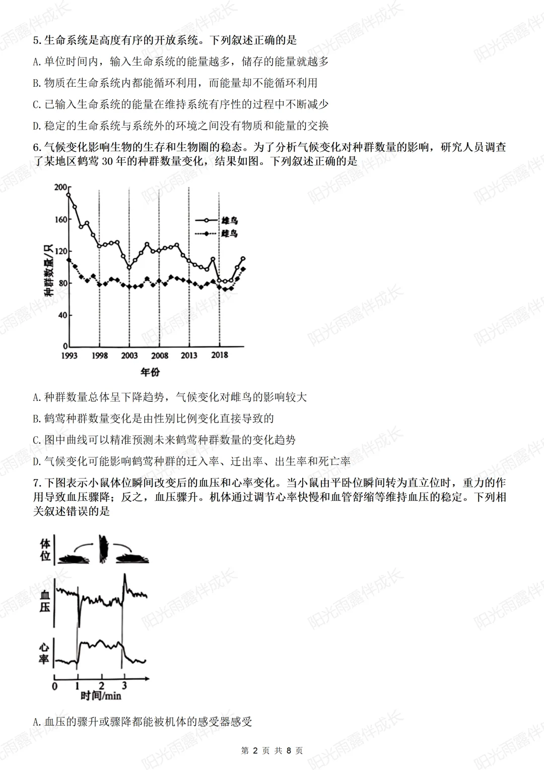 高考真题 | 2026年高考生物学(安徽卷)-第13张图片-四季读书网 高考真题 | 2026年高考生物学(安徽卷)-第13张图片-四季读书网