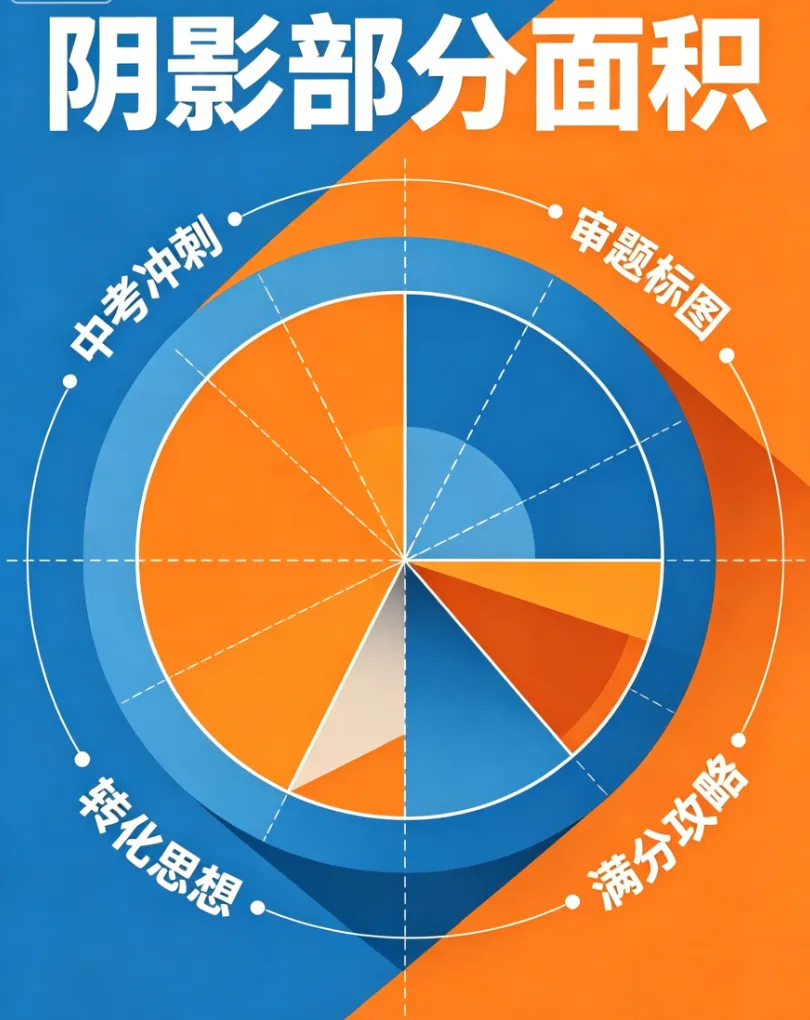 中考冲刺|阴影面积专题:模考同类题型 + 河南近 5 年中考真题对标盘点-第1张图片-四季读书网