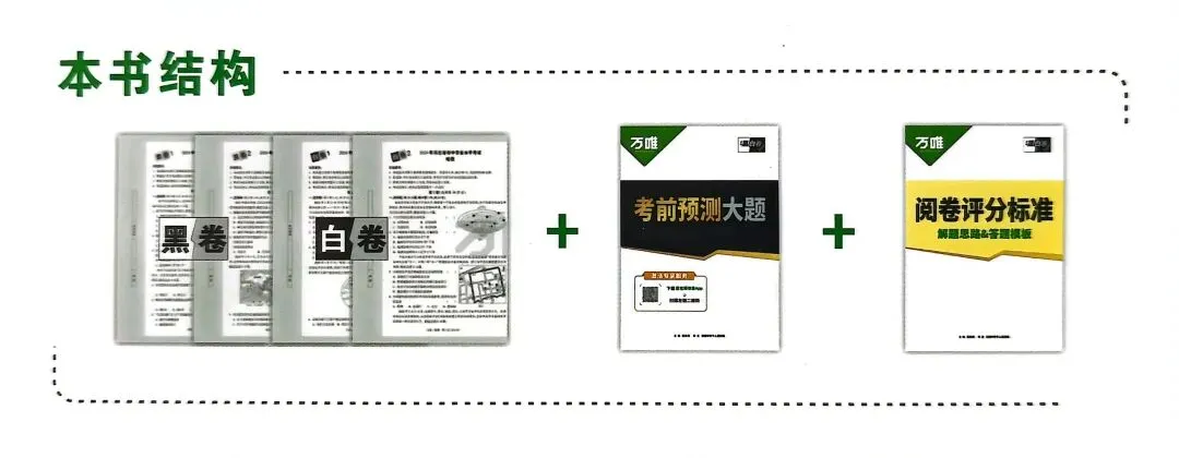 中考抢分神卷——万唯黑白卷和定心卷的正确使用方法(陕西省2026版)-第3张图片-四季读书网