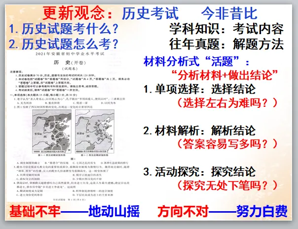 公元2026年中考历史安徽卷之猜测:稳中求变,守正创新.-第3张图片-四季读书网