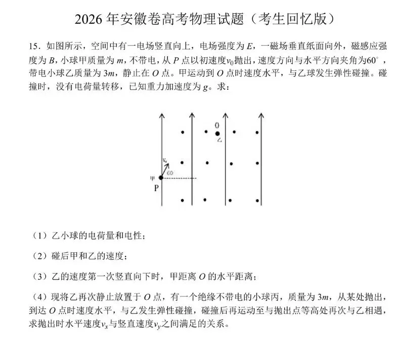 估分对答案!2026年全国各省高考真题及答案全网最全汇总!-第50张图片-四季读书网