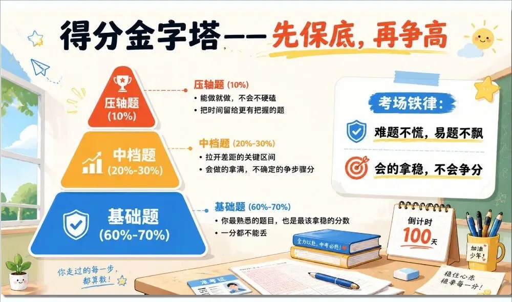 中考最后的叮嘱:稳住心态比什么都重要!-第5张图片-四季读书网 中考最后的叮嘱:稳住心态比什么都重要!-第5张图片-四季读书网