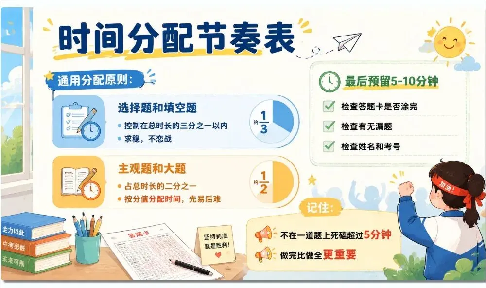 中考最后的叮嘱:稳住心态比什么都重要!-第9张图片-四季读书网 中考最后的叮嘱:稳住心态比什么都重要!-第9张图片-四季读书网