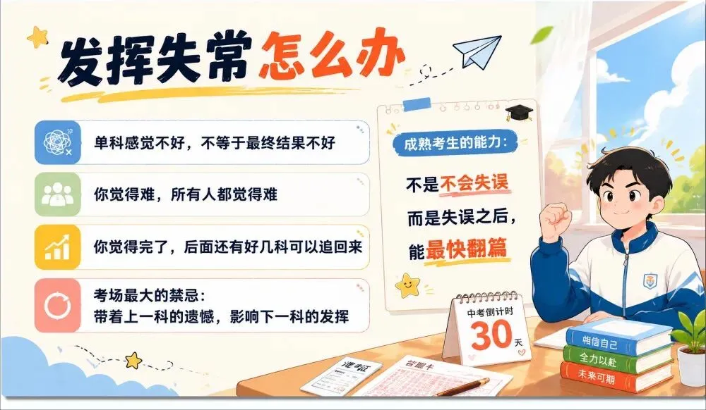 中考最后的叮嘱:稳住心态比什么都重要!-第14张图片-四季读书网 中考最后的叮嘱:稳住心态比什么都重要!-第14张图片-四季读书网