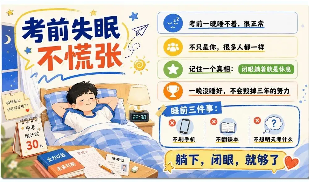 中考最后的叮嘱:稳住心态比什么都重要!-第15张图片-四季读书网 中考最后的叮嘱:稳住心态比什么都重要!-第15张图片-四季读书网