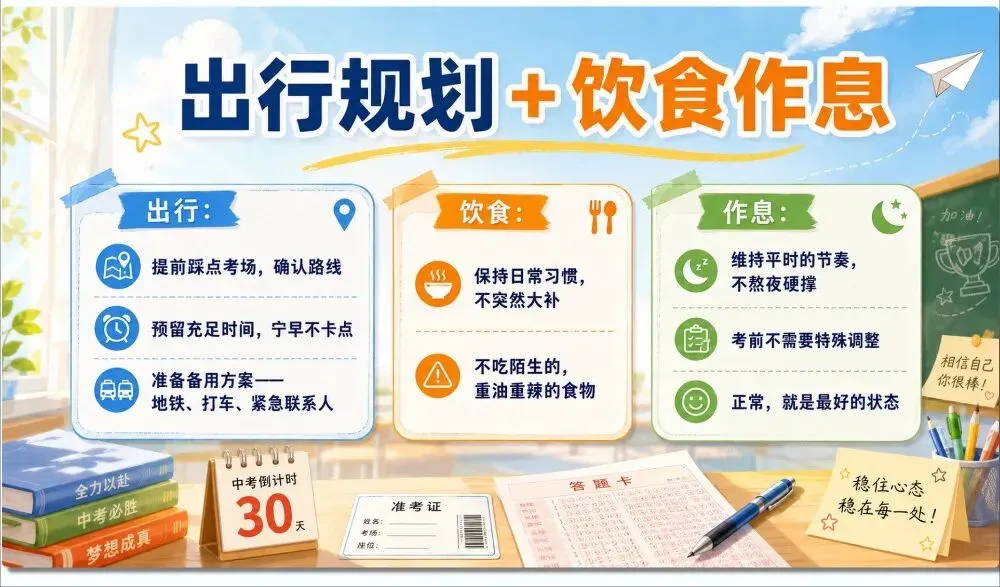 中考最后的叮嘱:稳住心态比什么都重要!-第18张图片-四季读书网 中考最后的叮嘱:稳住心态比什么都重要!-第18张图片-四季读书网