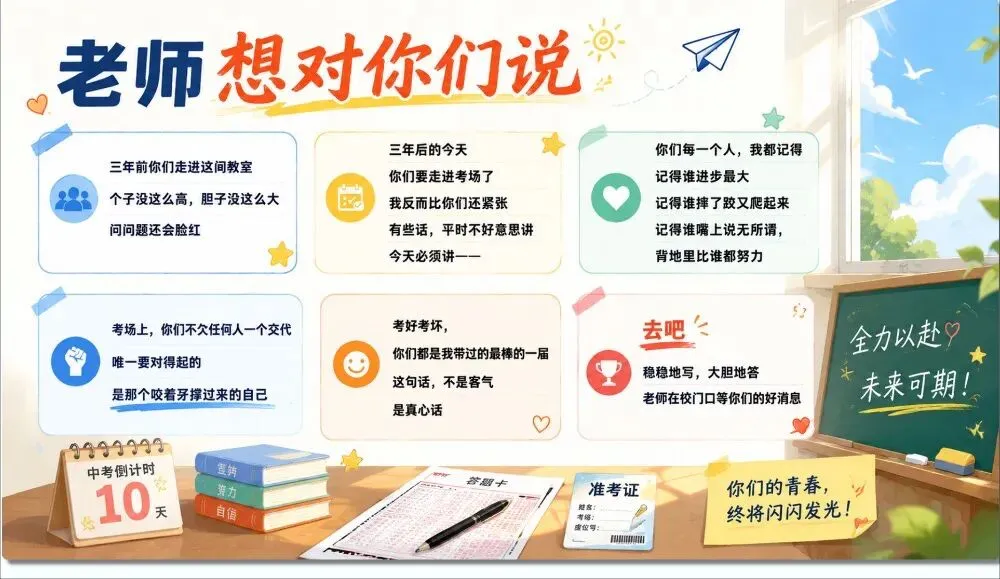 中考最后的叮嘱:稳住心态比什么都重要!-第20张图片-四季读书网 中考最后的叮嘱:稳住心态比什么都重要!-第20张图片-四季读书网