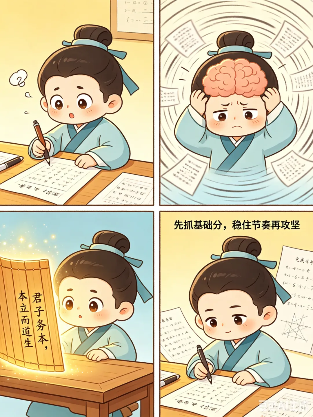 【中考心理加油站】循古智 稳心态 迎中考-第9张图片-四季读书网 【中考心理加油站】循古智 稳心态 迎中考-第9张图片-四季读书网