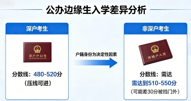 深户和非深户,2026年中考到底差在哪?报名条件、招生名额、分数线一篇拆透-第15张图片-四季读书网